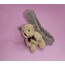 Ayıcıklı peluş mandal toka