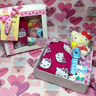 Hello kitty hediye seti 