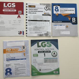 LGS 8.Sınıf Kasım Ayı Denemeleri
