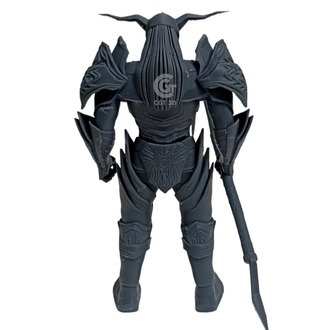 Knight Online 12cm Gri Reçine Karus Warrior Raptorlu
