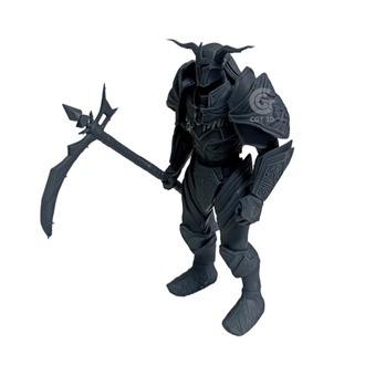Knight Online 12cm Gri Reçine Karus Warrior Raptorlu