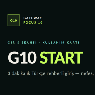 G10 START – 3 Dakikalık Giriş Seansı