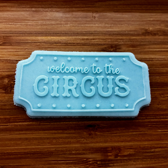 26564 circus yazılı pleksi ve kesicisi set kurabiye kalıbı