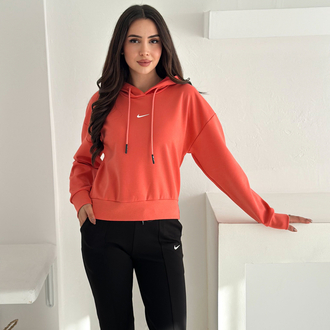 Nike Kapüşonlu Eşofman Üstü Turuncu- 4580