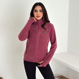 Colimbia Fermuarlı Polar Gül - 4004