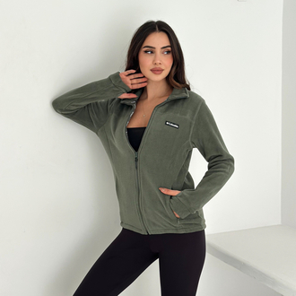 Colimbia Fermuarlı Polar Haki - 4004