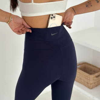 Nike Nubuk Kumaş Tayt Lacivert- 5111