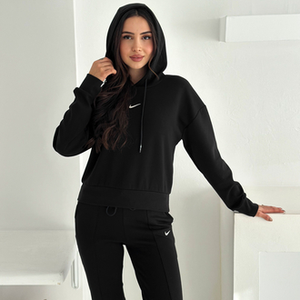 Nike Kapüşonlu Eşofman Üstü Siyah - 4580