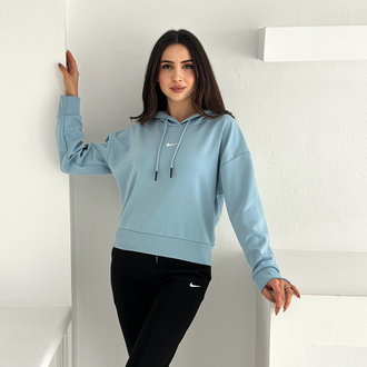 Nike Kapüşonlu Eşofman Üstü Mavi - 4580
