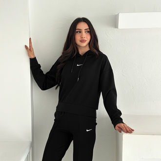 Nike Kapüşonlu Eşofman Üstü Siyah - 4580