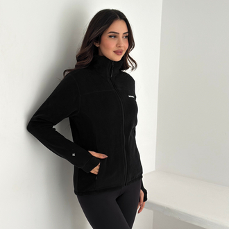 Colimbia Fermuarlı Polar Siyah - 4004