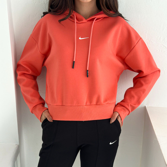 Nike Kapüşonlu Eşofman Üstü Turuncu- 4580