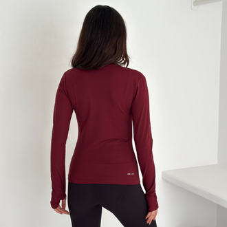 Nike Nubuk Kumaş Eşofman Üstü Bordo - 4933