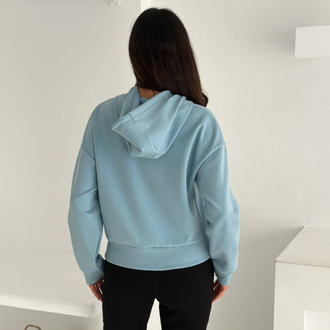 Nike Kapüşonlu Eşofman Üstü Mavi - 4580