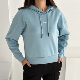 Nike Kapüşonlu Eşofman Üstü Mavi - 4580