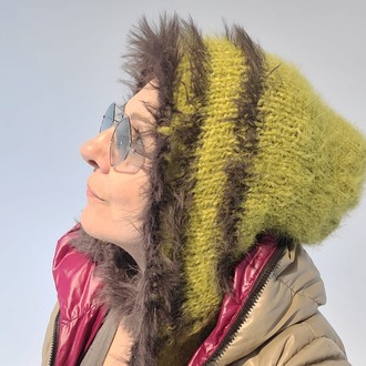 GREEN SOFT HEADPIECE-PISTACHIO
