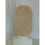 CROCHET RAFFIA BUCKET HAT -LIGHT STRAW
