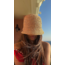 CROCHET BUCKET HAT-LIGHT MANGO