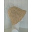 CROCHET RAFFIA BUCKET HAT -LIGHT STRAW