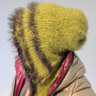 GREEN SOFT HEADPIECE-PISTACHIO