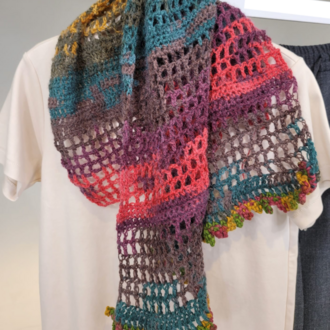 MULTI COLOR SHAWL-MELONI