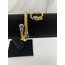 SET20220001-Gold Sade Charm Bileklik - Yüzük-kombin 