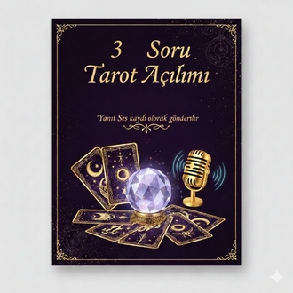 3 Soru Tarot Açılımı Danışmanlık Hizmeti 