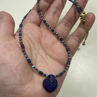 Lapis Lazuli ~Turkuaz Kolye (Antik Seri )