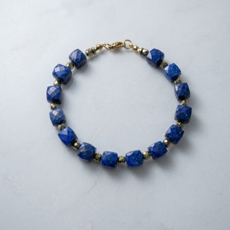 Lapis Lazuli ~Pirit Bileklik