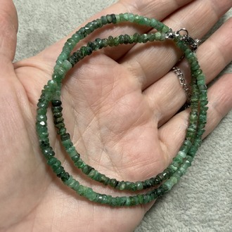 Zümrüt Kolye 3-4 mm