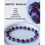 Ametist Doğaltaş Bileklik ( 8 mm)