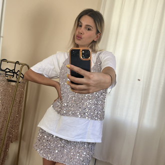 Pullu örgü etek pattern