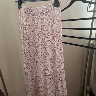 Pullu örgü etek pattern