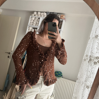 Pattern /fırfırlı bluz hırka