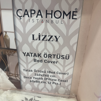 LİZY YATAK ÖRTÜSÜ 3 parca 