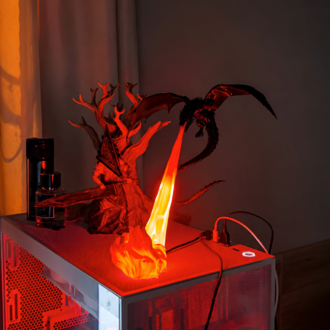 Drakhar 3D Ejder, Elektronik Aydınlatma