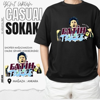 Siyah T-shirt Fatih Sultan Tekke