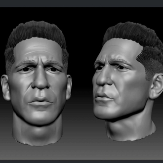 1/12 punisher John bernthal head (painted 
