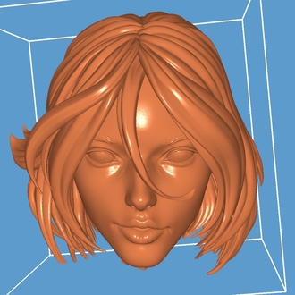 3 1/12 Heads painted 