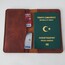 Pasaport cüzdanı hakiki deri