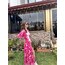 Kruvaze Elbise & Kimono Pembe