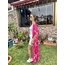 Kruvaze Elbise & Kimono Pembe