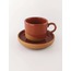 Kahve Fincanı ve Tabağı 2 Adet, Ø63 X H53 / Ø105 X H22