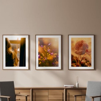 Huzurlu Anlar Çerçeveli Fotoğraf Seti
