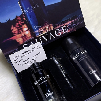 Dior sauvage parfüm hediye seti