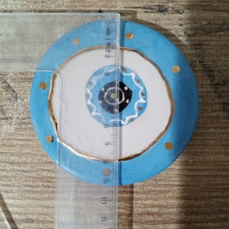 nazar süsü mavi -9cm
