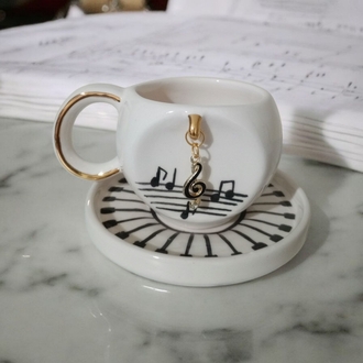 notalı fincan