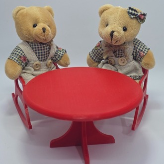 Cevizdizayn BabyBEAR MİNİ SALLANAN SANDALYE AYICIKLAR MUHABBETTE