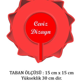 Cevizdizayn PRENSENLER GECE LAMBASI MASA LAMBASI
