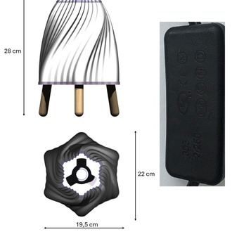 GALAKSİ ABAJUR SAMANYOLU TEMALI ABAJUR , MODERN ABAJUR 3160053-A00